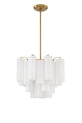 Addis 17.75'' Aged Brass Chandelier