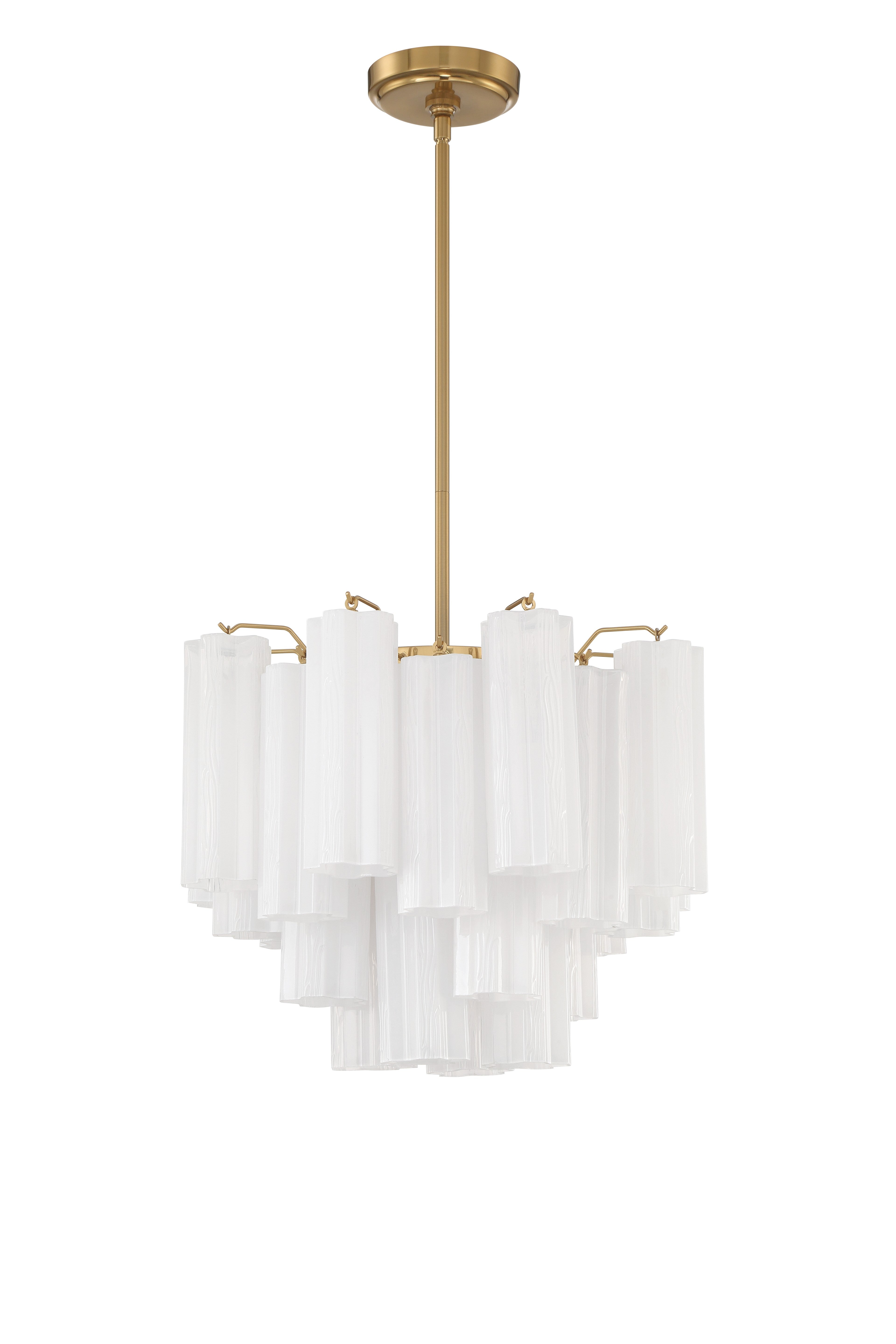 Addis 17.75'' Aged Brass Chandelier