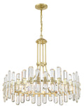 Bolton 31'' Aged Brass Chandelier